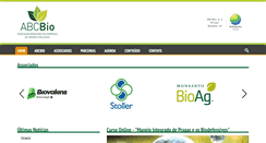 Desktop Screenshot of abcbio.org.br